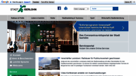 What Iserlohn.de website looked like in 2021 (2 years ago)