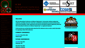 What Icse-conferences.org website looked like in 2021 (2 years ago)