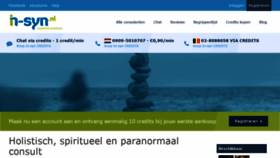 What In-syn.nl website looked like in 2021 (2 years ago)