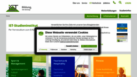 What Ist.de website looked like in 2021 (2 years ago)