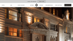 What Ihhotel.com website looked like in 2021 (2 years ago)