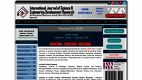 What Ijsdr.org website looked like in 2021 (2 years ago)