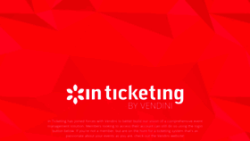 What Inticketing.com website looked like in 2021 (4 years ago)