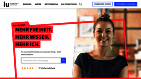 What Iubh-fernstudium.de website looked like in 2021 (2 years ago)