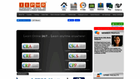 What Iipmr.com website looked like in 2021 (2 years ago)