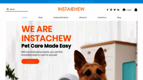 What Instachew.com website looked like in 2021 (2 years ago)
