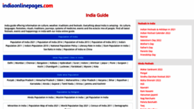 What Indiaonlinepages.com website looked like in 2021 (2 years ago)