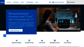 What Intel.co.id website looked like in 2021 (2 years ago)