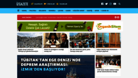 What Izgazete.net website looked like in 2021 (2 years ago)