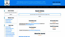 What Ijsr.net website looked like in 2021 (2 years ago)