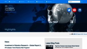 What Ifr.org website looked like in 2021 (4 years ago)