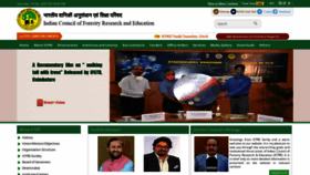 What Icfre.gov.in website looked like in 2021 (2 years ago)