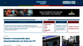 What Imirante.com website looked like in 2021 (2 years ago)
