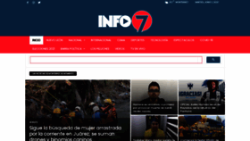 What Info7.mx website looked like in 2021 (2 years ago)