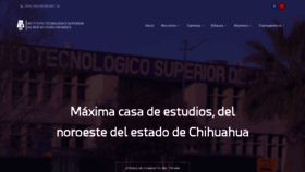 What Itsncg.edu.mx website looked like in 2021 (2 years ago)