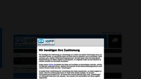 What Ioff.de website looked like in 2021 (2 years ago)