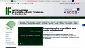 What Ifrs.edu.br website looked like in 2021 (2 years ago)
