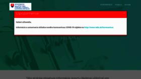 What Iedu.sk website looked like in 2021 (2 years ago)