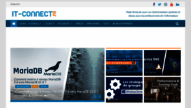 What It-connect.fr website looked like in 2021 (2 years ago)
