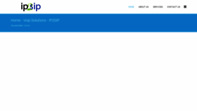 What Ip2sip.com website looked like in 2021 (2 years ago)