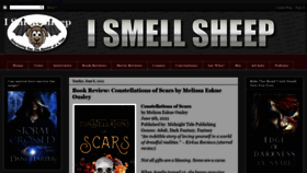 What Ismellsheep.com website looked like in 2021 (2 years ago)