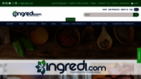 What Ingredi.com website looked like in 2021 (2 years ago)