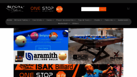 What Isakbilliard.com website looked like in 2021 (2 years ago)
