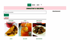 What Indianhealthyrecipes.com website looked like in 2021 (2 years ago)