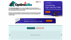 What Imagecompressor.com website looked like in 2021 (4 years ago)