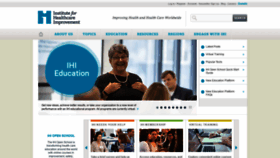 What Ihi.org website looked like in 2021 (2 years ago)