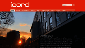 What Icord.org website looked like in 2021 (2 years ago)