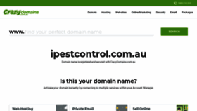 What Ipestcontrol.com.au website looked like in 2021 (2 years ago)