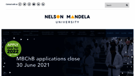 What Incoko.nmmu.ac.za website looked like in 2021 (2 years ago)