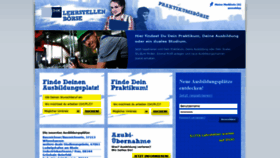 What Ihk-lehrstellenboerse.de website looked like in 2021 (2 years ago)