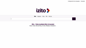 What Izito.mx website looked like in 2021 (2 years ago)