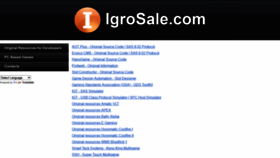 What Igrosale.com website looked like in 2021 (2 years ago)