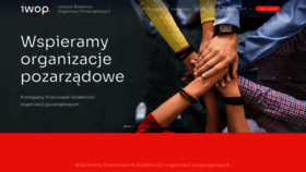 What Iwop.pl website looked like in 2021 (4 years ago)