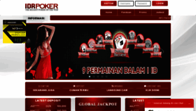What Idrpoker.info website looked like in 2021 (2 years ago)