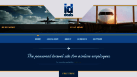 What Iddeals.com website looked like in 2021 (2 years ago)