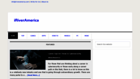 What Iriveramerica.com website looked like in 2021 (2 years ago)