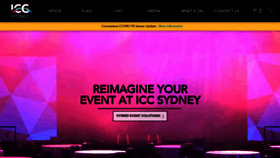 What Iccsydney.com.au website looked like in 2021 (2 years ago)