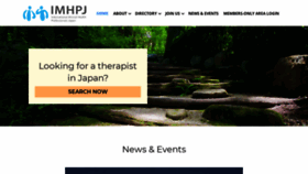 What Imhpj.org website looked like in 2021 (2 years ago)