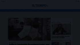 What Iltempo.it website looked like in 2021 (4 years ago)