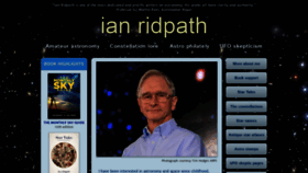What Ianridpath.com website looked like in 2021 (3 years ago)