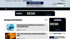 What Investmenteurope.net website looked like in 2021 (2 years ago)