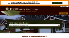 What Iowahousingsearch.org website looked like in 2021 (2 years ago)