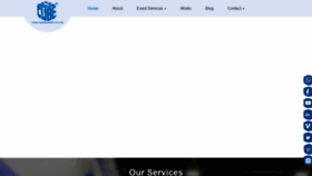 What Icecubeevents.com website looked like in 2021 (4 years ago)