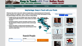 What Italyworldclub.com website looked like in 2021 (2 years ago)