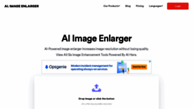 What Imglarger.com website looked like in 2021 (2 years ago)