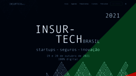 What Insurtechbrasil.com website looked like in 2021 (2 years ago)